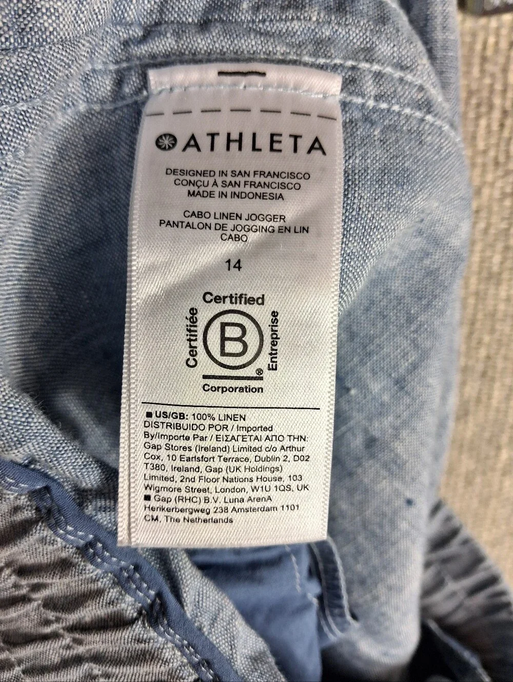Athleta cabo linen